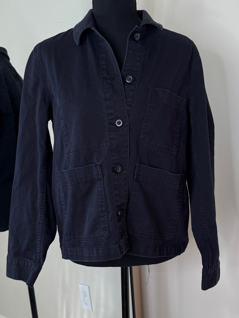 Everlane Navy Chore Barn Jacket Size M